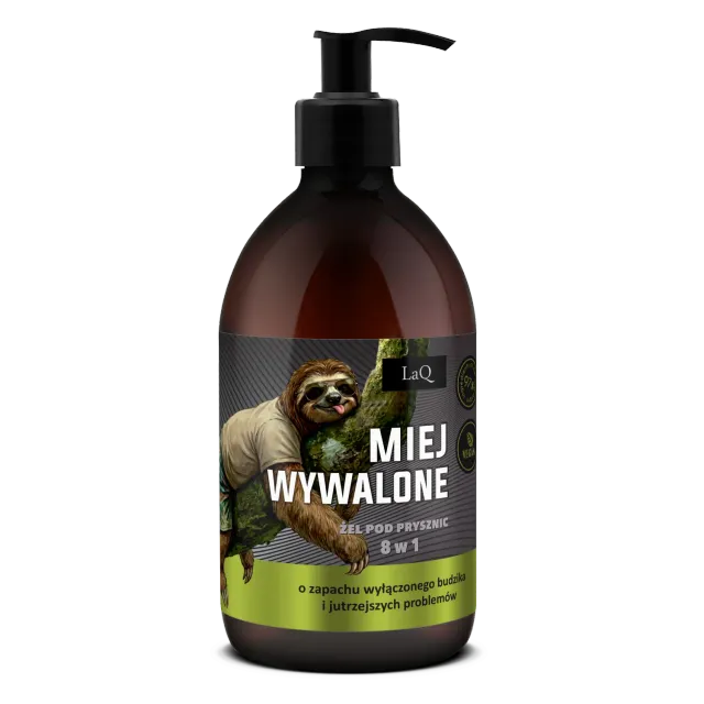 LaQ Miej Wywalone gel douche homme 8 en 1 500 ml chanvre