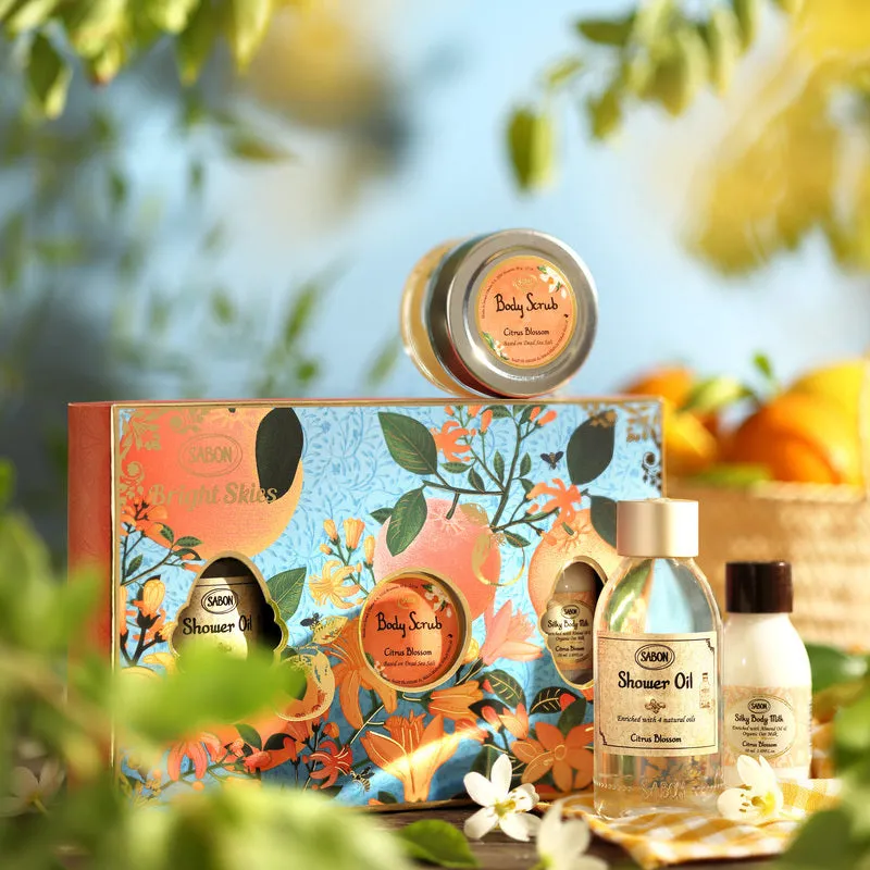 Sabon Citrus Blossom huile de douche 100 ml voyage