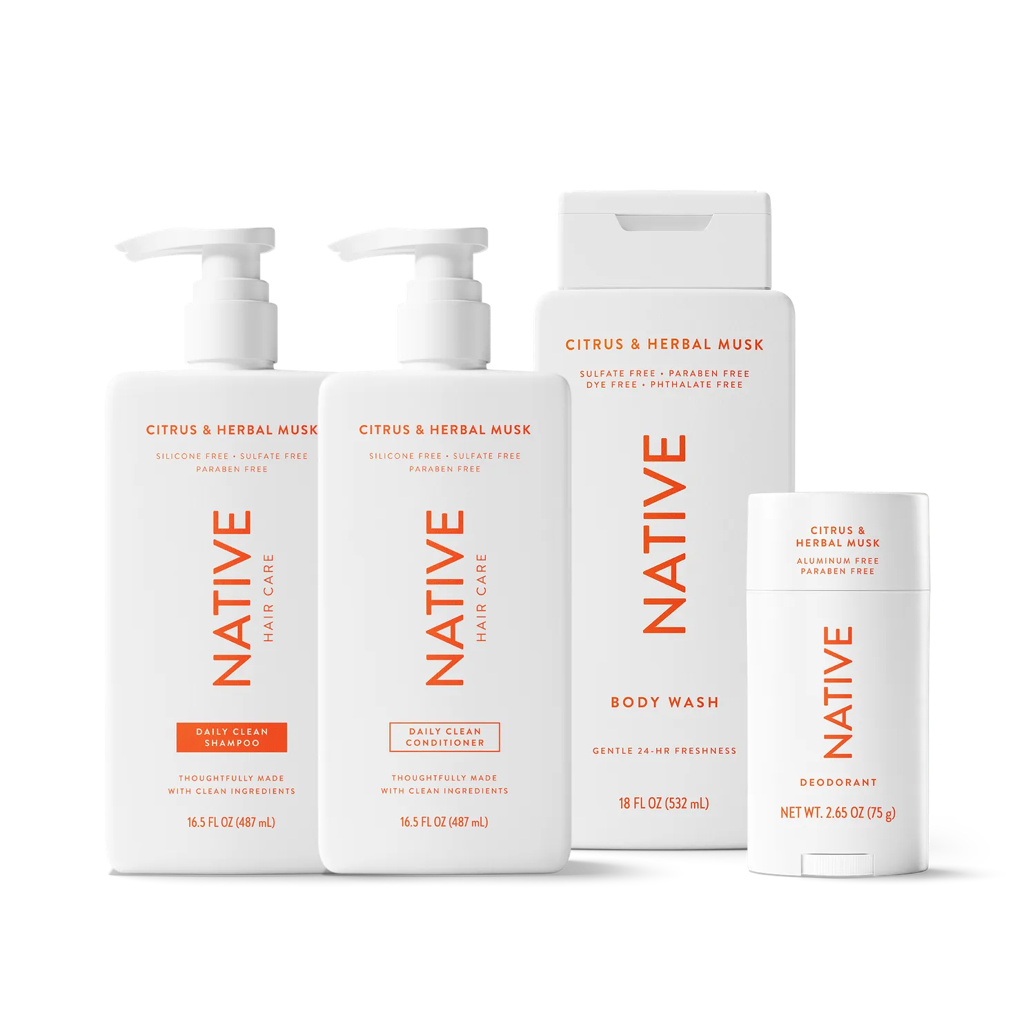 Native Daily Essentials Set coffret douche Coconut Vanilla