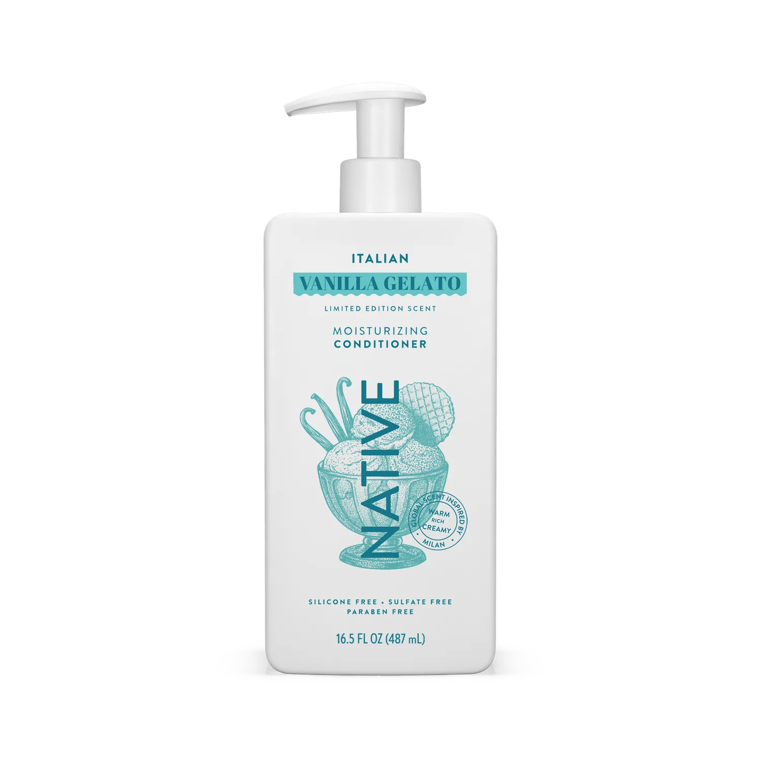 Native Classic après-shampoing coco vanille 16.5oz sans silicone