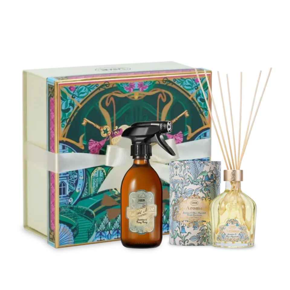 Sabon Jasmine coffret maison duo diffuseur brume