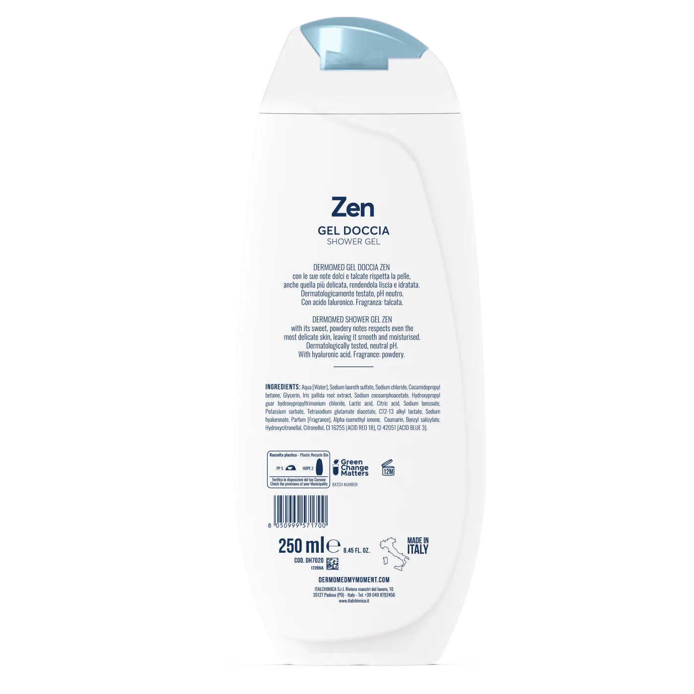 Dermomed Zen Talc gel douche douceur pH neutre