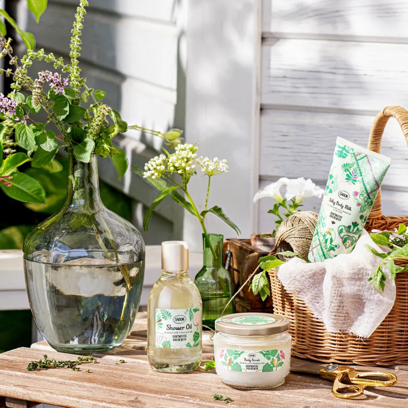 Sabon Aromatic Delights coffret rituel corps 3 soins
