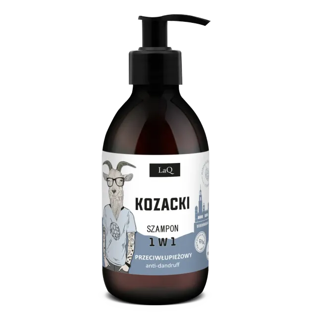 LaQ Kozioł shampoing antipelliculaire houblon 300 ml