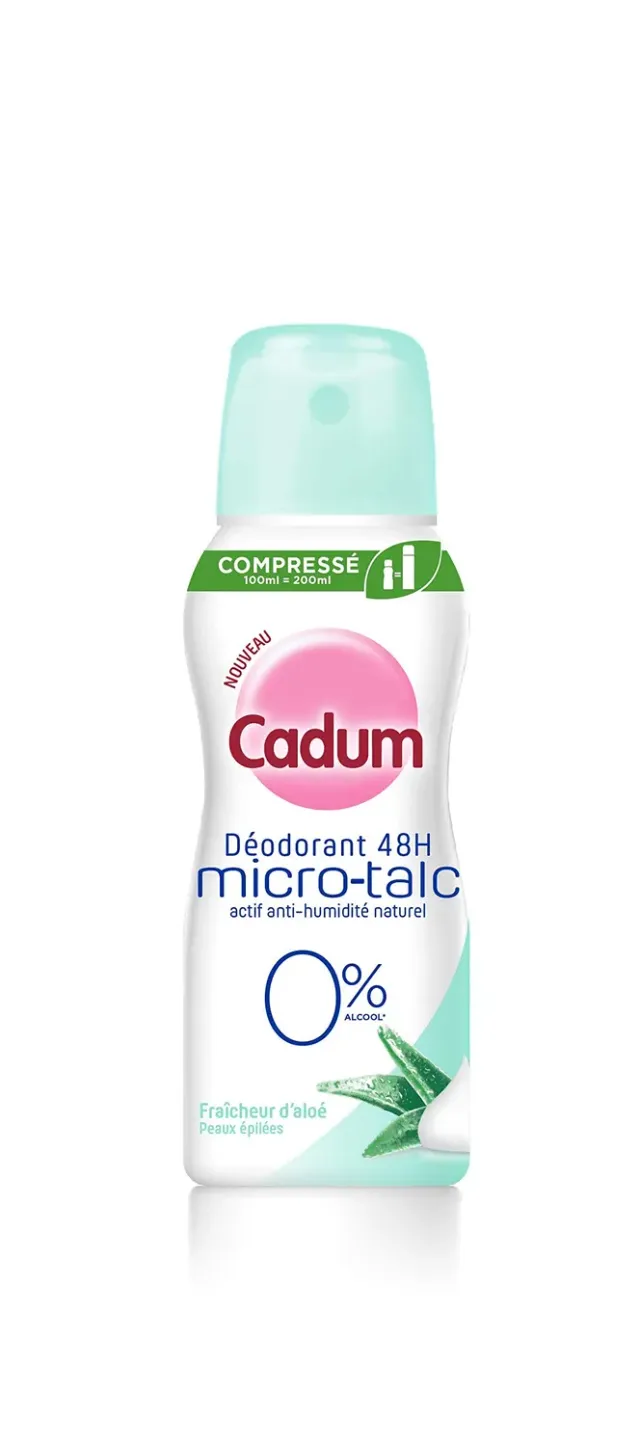 Bébé Cadum micro-talc déodorant spray 100ml aloé