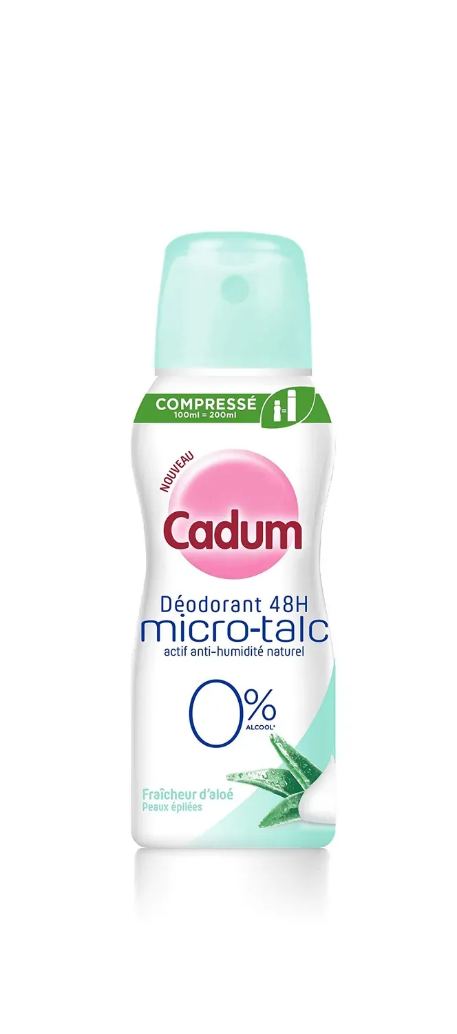 Bébé Cadum micro-talc déodorant spray 100ml aloé