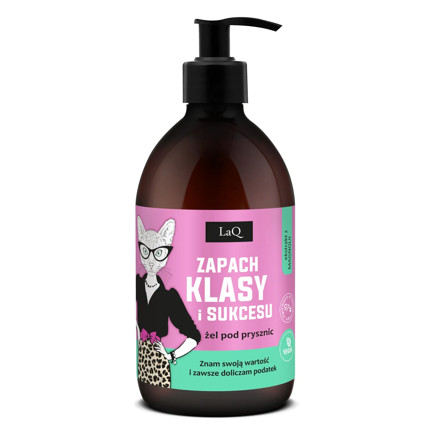 LaQ Pełną Parą coffret 2 gels douche couple 2x500 ml magnolia