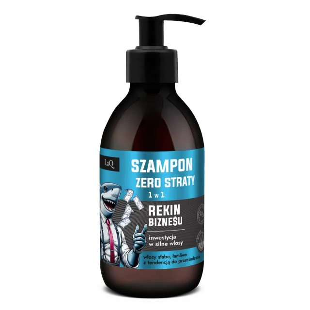 LaQ Rekin Biznesu shampoing homme ginseng 300ml