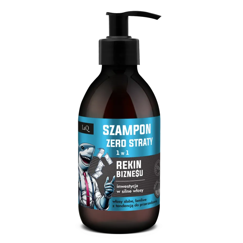 LaQ Rekin Biznesu shampoing homme ginseng 300ml
