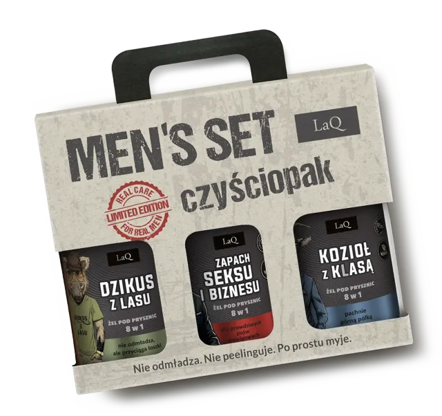 LaQ Ich Troje coffret 3 gels douche homme