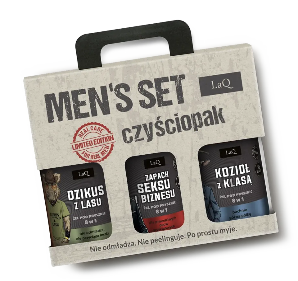 LaQ Ich Troje coffret 3 gels douche homme