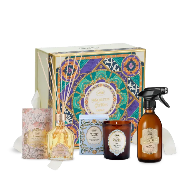 Sabon Maison Trio Floral Musqué coffret 3 pièces musc