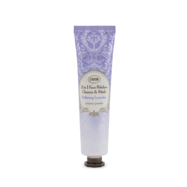 Sabon Lavande Nettoyant Exfoliant gommage visage 60 ml doux