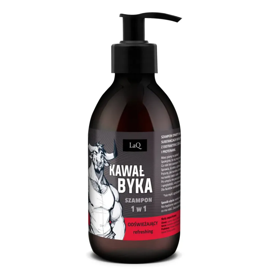 LaQ Kawał Byka shampooing homme 300 ml menthol