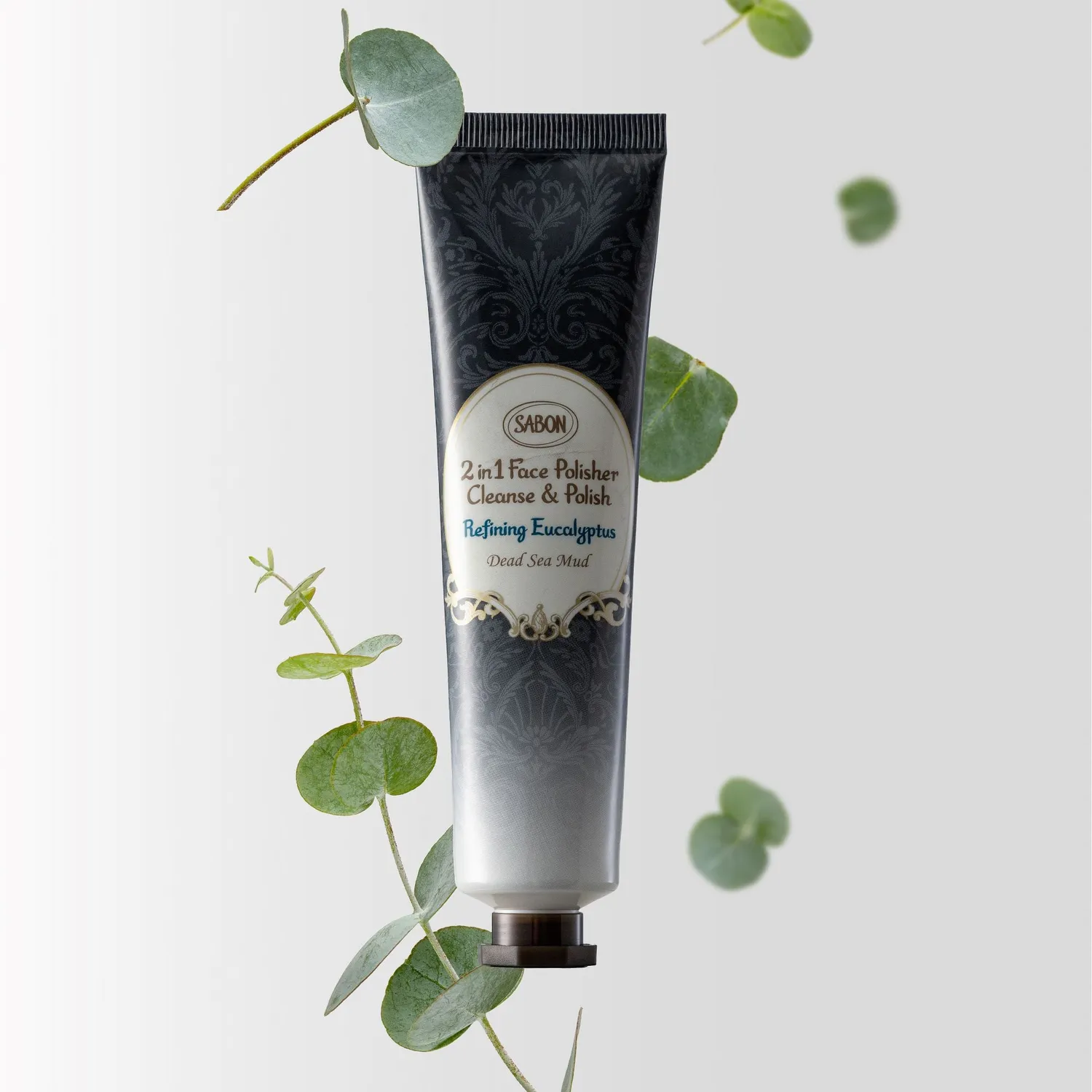 Sabon Eucalyptus Nettoyant Exfoliant gommage visage 60 ml éclat