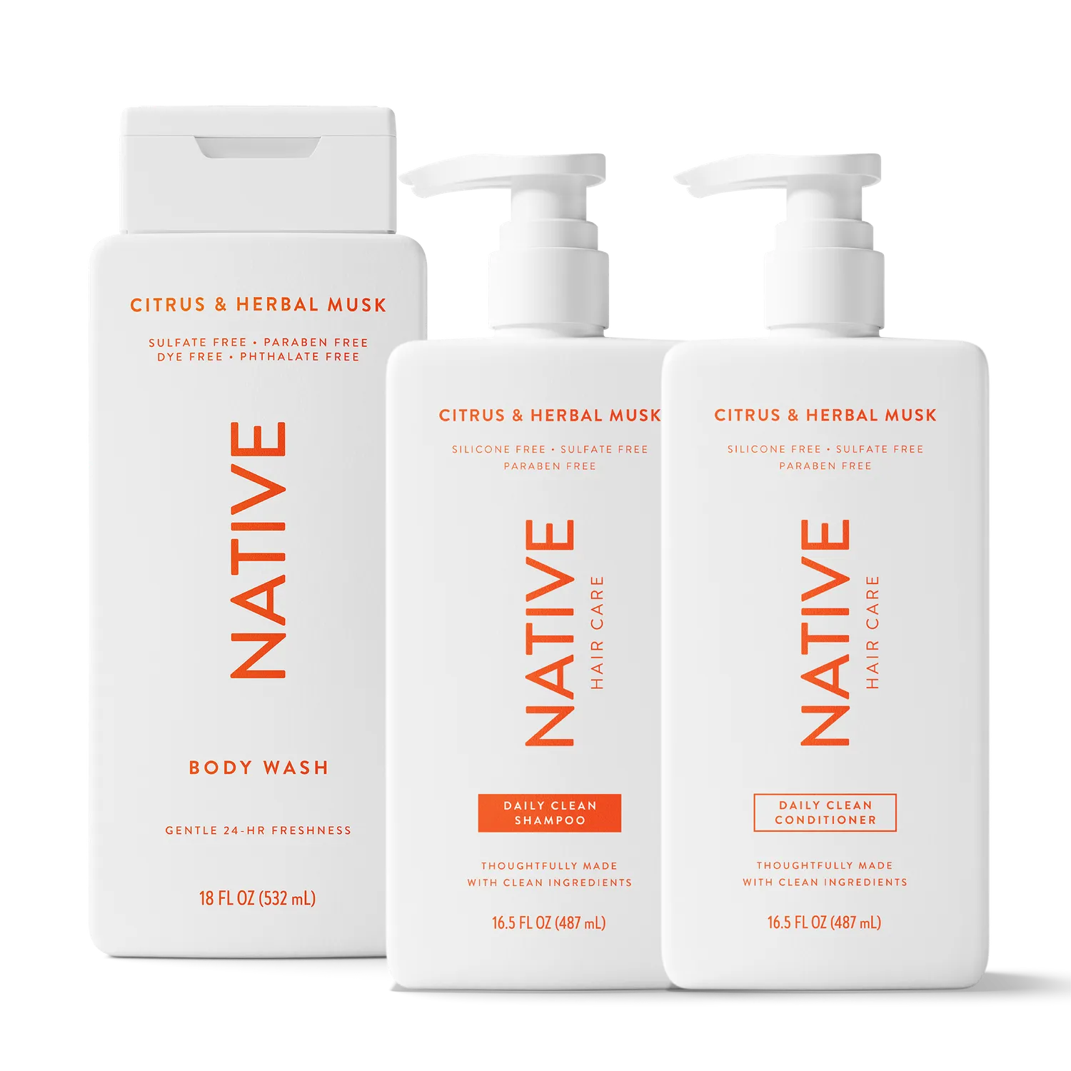 Native Shower Essentials Trio coffret Coconut Vanilla 3 pièces