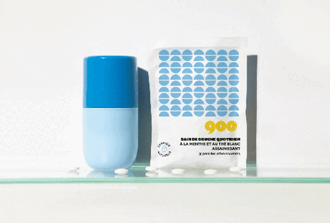 900.care Kit Essai Bain de Bouche rechargeable menthe