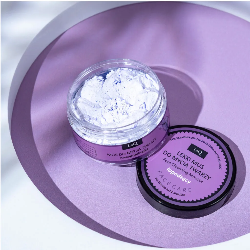 LaQ Forget-me-not mousse nettoyante visage 40 g apaisante