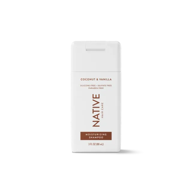 Native Mini shampoing coco vanille 3oz hydratant voyage