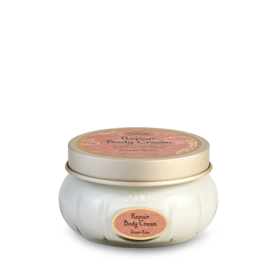 Sabon Green Rose crème réparatrice corps 200 mL vegan
