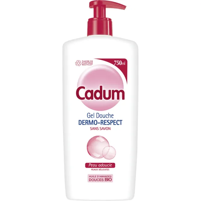 Bébé Cadum Dermo-Respect gel douche 750 ml sans savon