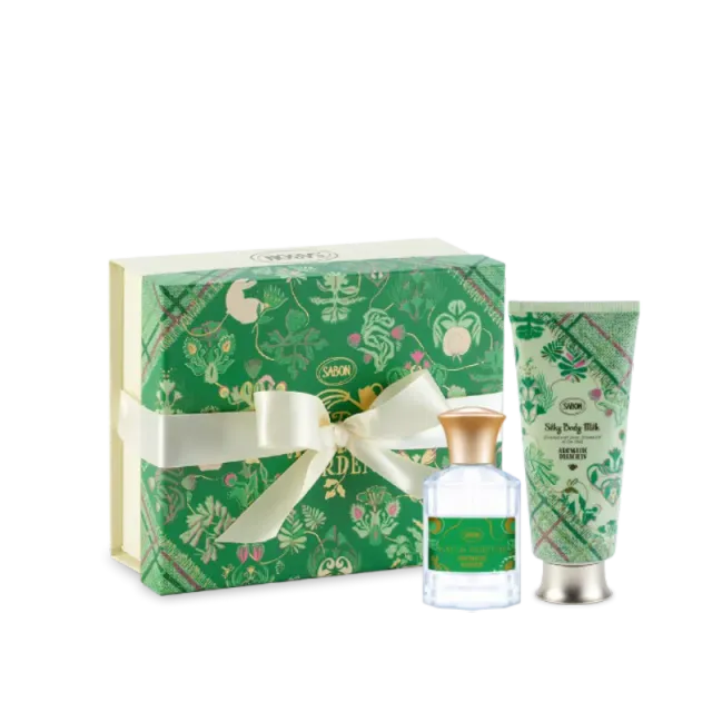Sabon Aromatic Delights Coffret Parfum corps rhubarbe framboise