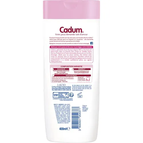 Bébé Cadum soin toilette intime fleur d’oranger bio