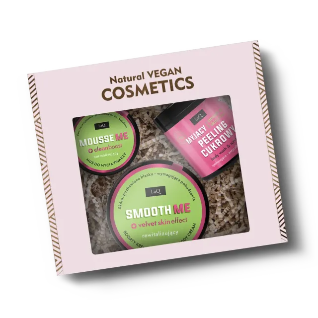 LaQ Kiwi Vinogrona coffret femme 3 pièces lissant fruité