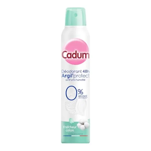 Bébé Cadum Argil'Protect déodorant 48h pivoine 6x200 ml