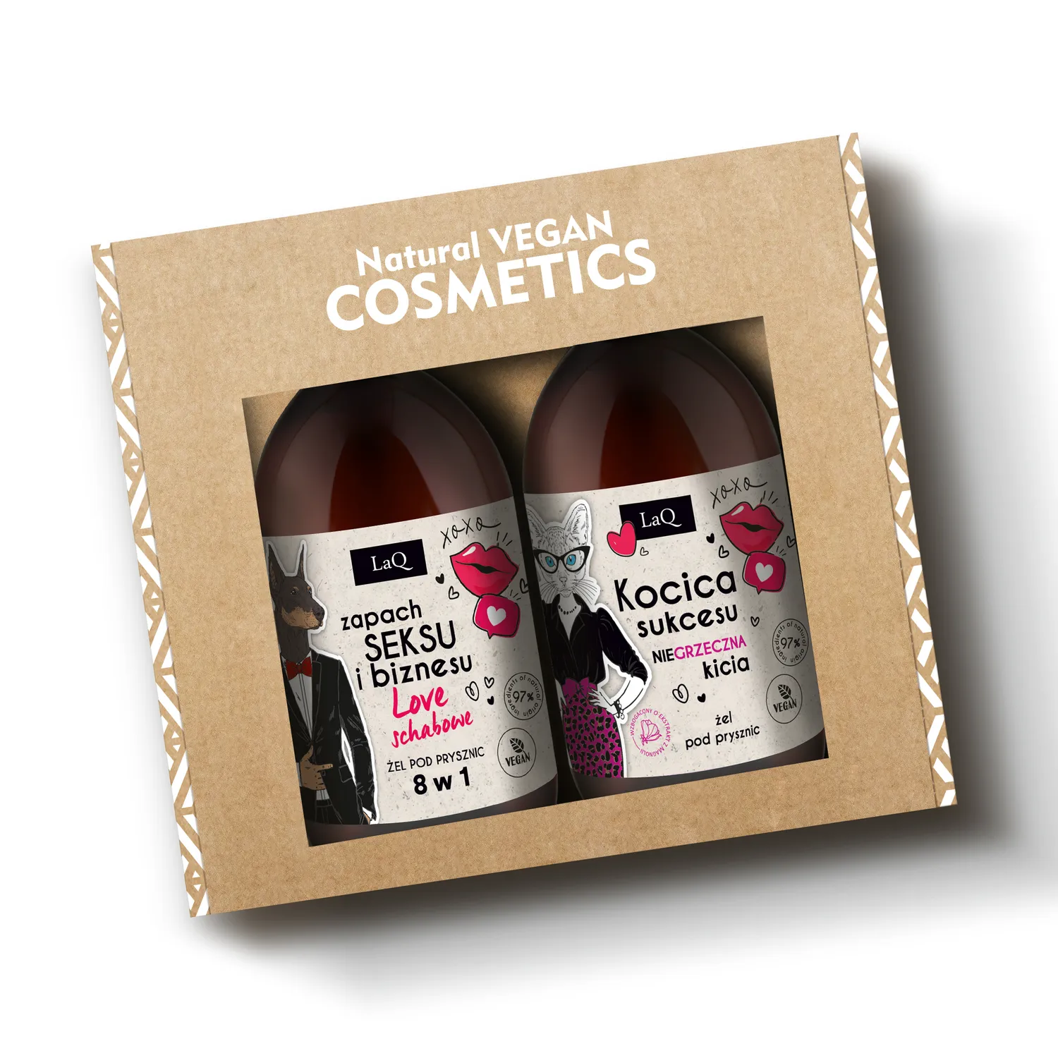 LaQ Duo gels douche couple 2x500 ml Magnolia Sex Business