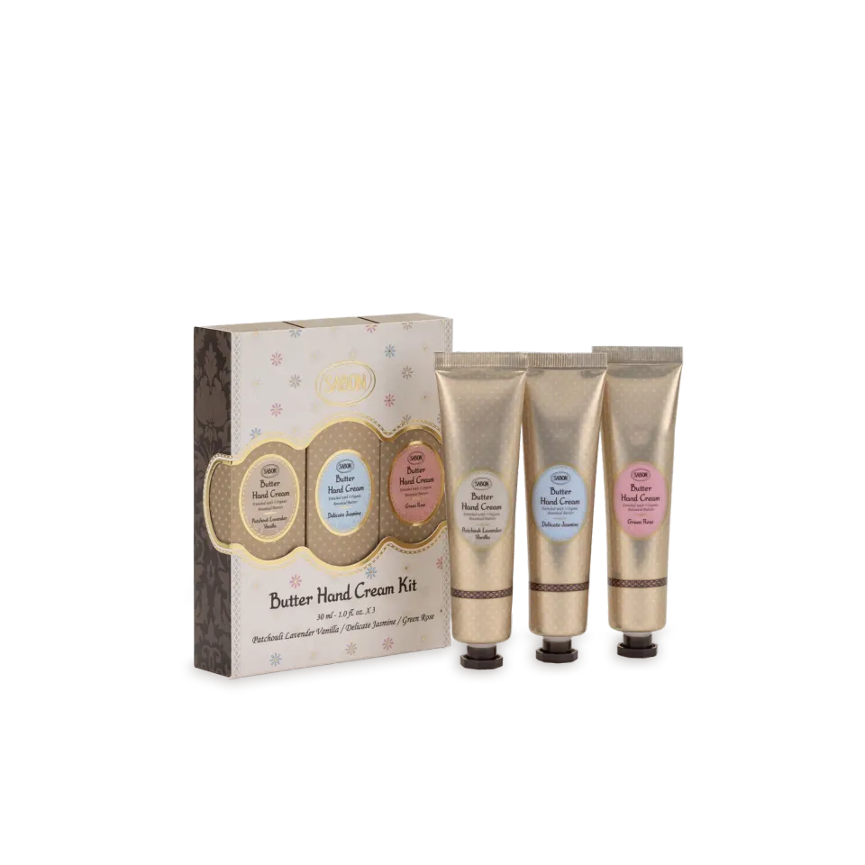 Sabon Kit 3 Baumes Mains crème mains 3x30 ml karité