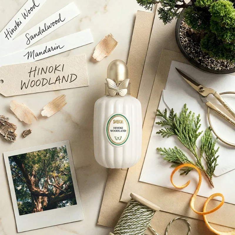 Sabon Hinoki Woodland Eau de Parfum 50 ml boisée