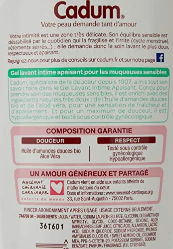 Bébé Cadum Soin Intime gel apaisant 200 ml bio