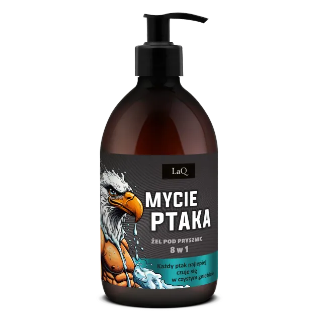 LaQ 8-en-1 Mycie Ptaka gel douche homme 500 ml