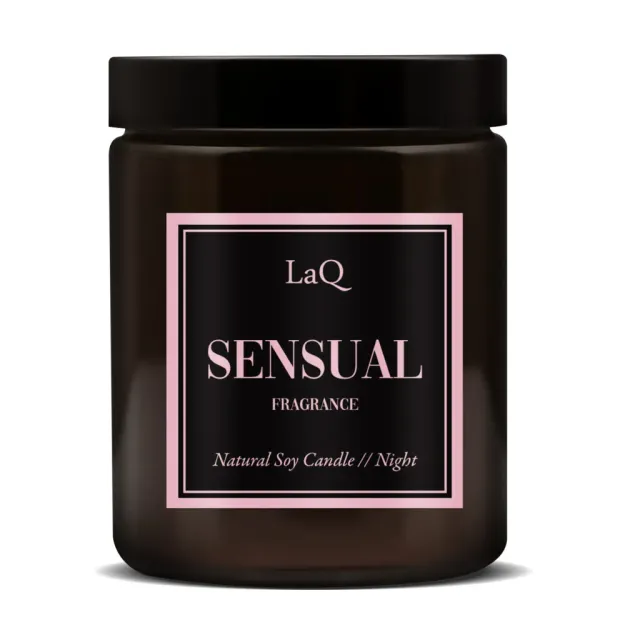LaQ Sensual Night bougie soja massage 180 ml florale
