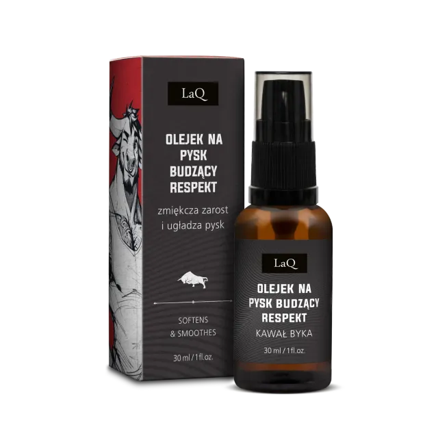 LaQ Kawał Byka huile barbe apaisante 30 ml