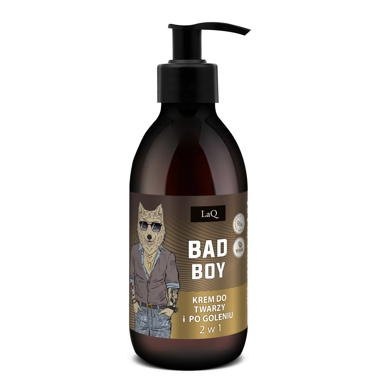 LaQ Bad Boy coffret homme gel douche shampoing crème 3 pcs