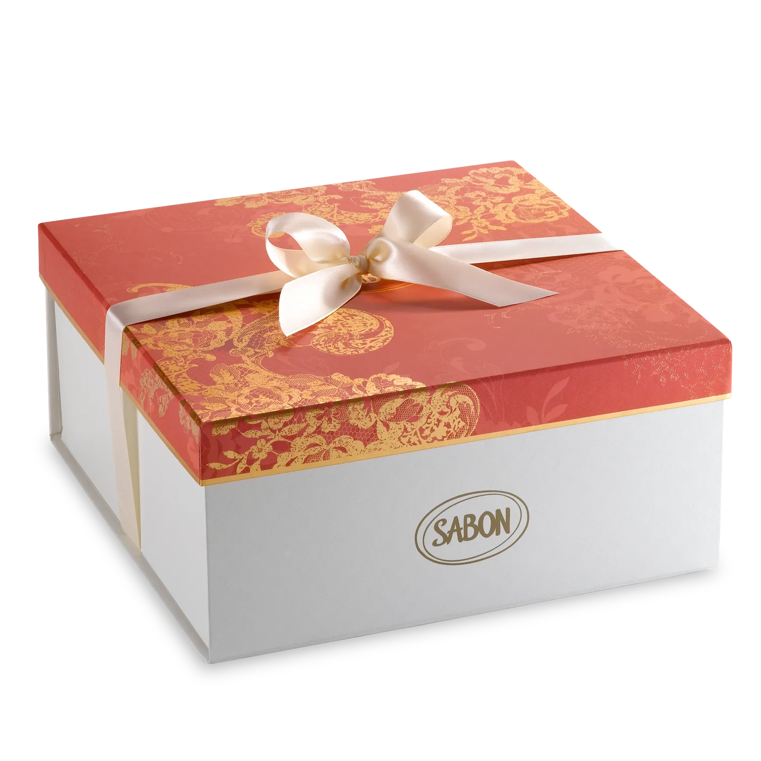 Sabon boîte cadeau L rouge vide huile gommage lait