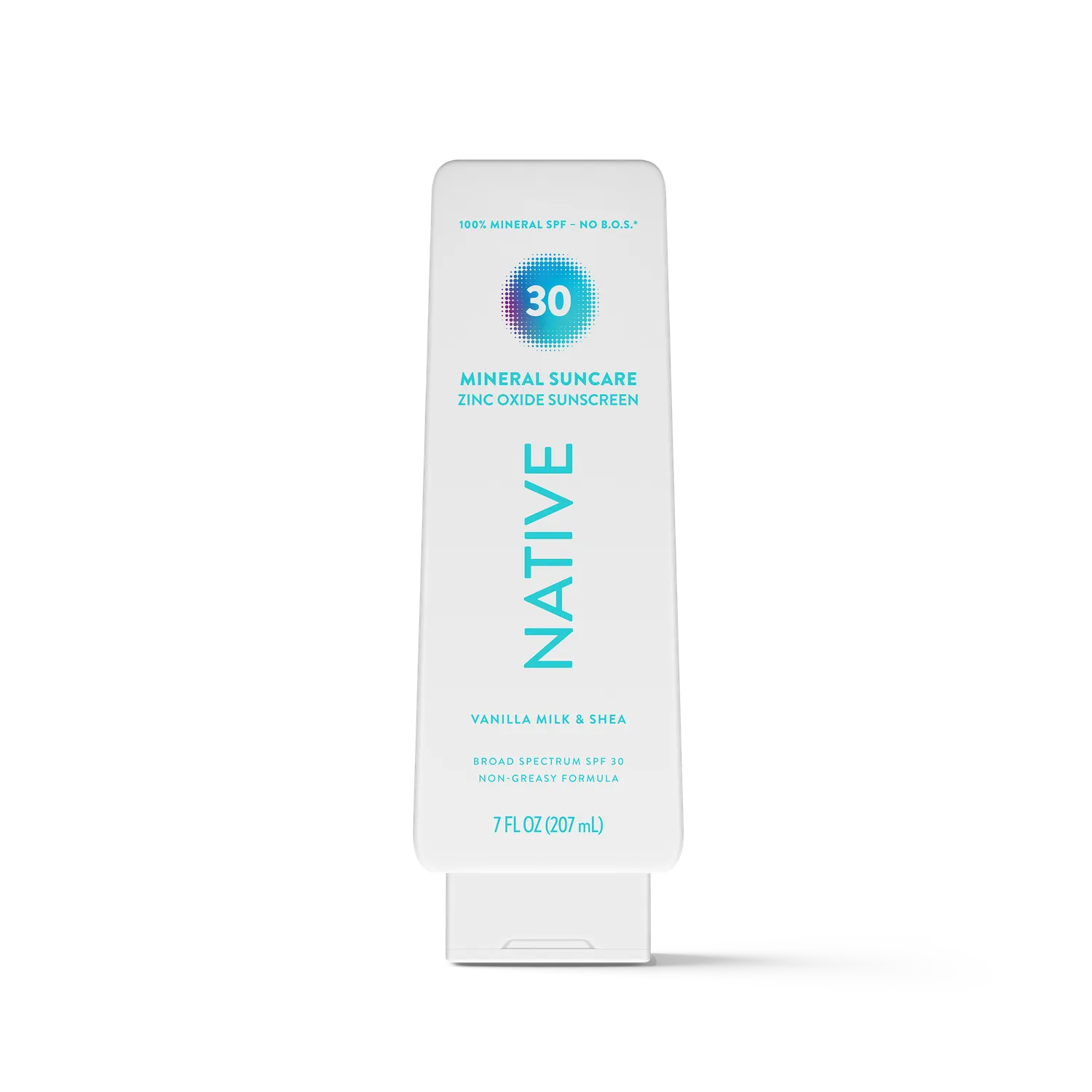 Native Lait Solaire Minéral SPF30 Unscented Léger