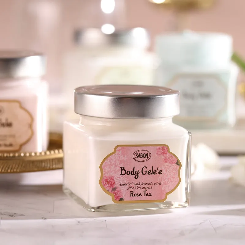 Sabon Rose Tea gelée corps 200ml hydratante