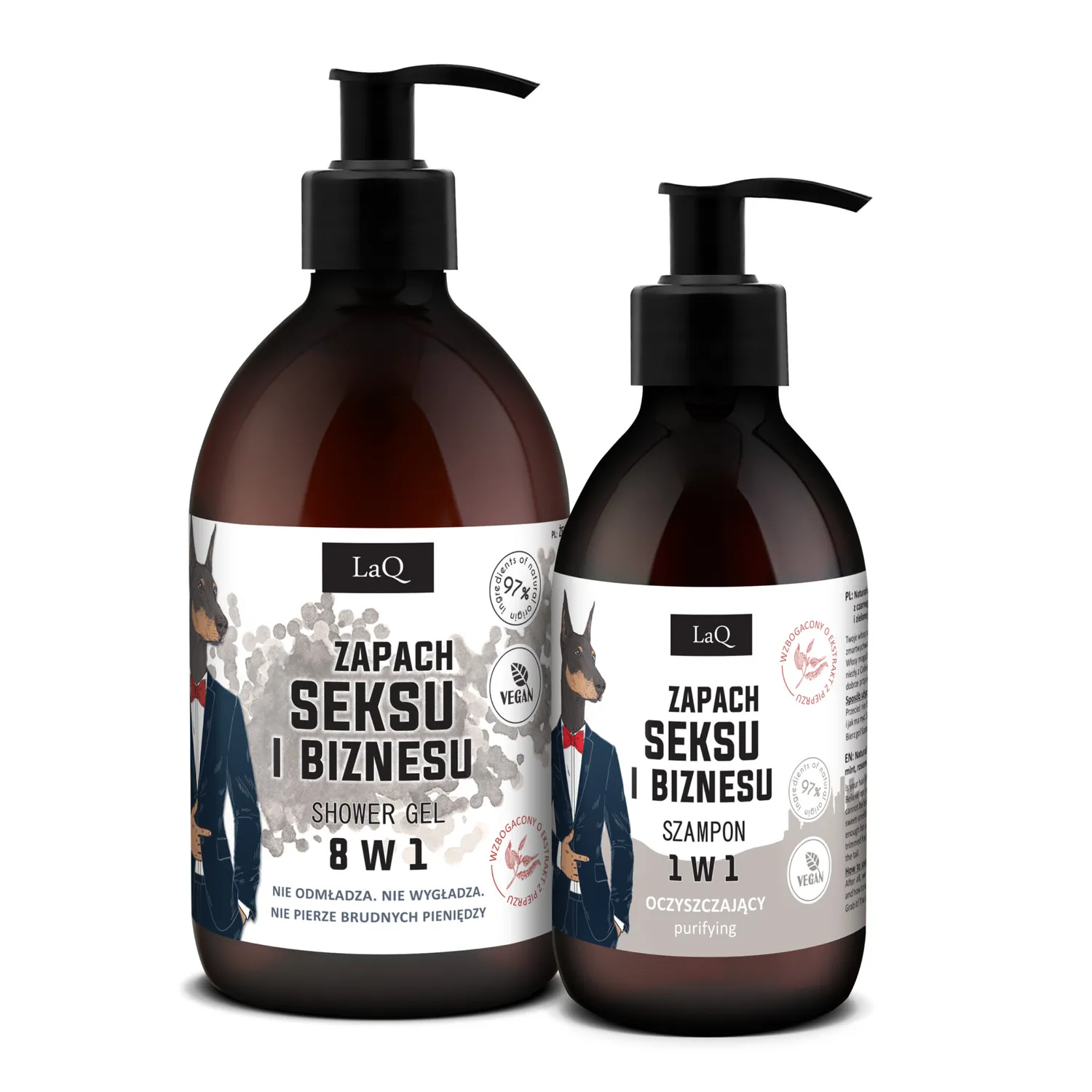 LaQ Sexe Business coffret homme gel douche shampoing