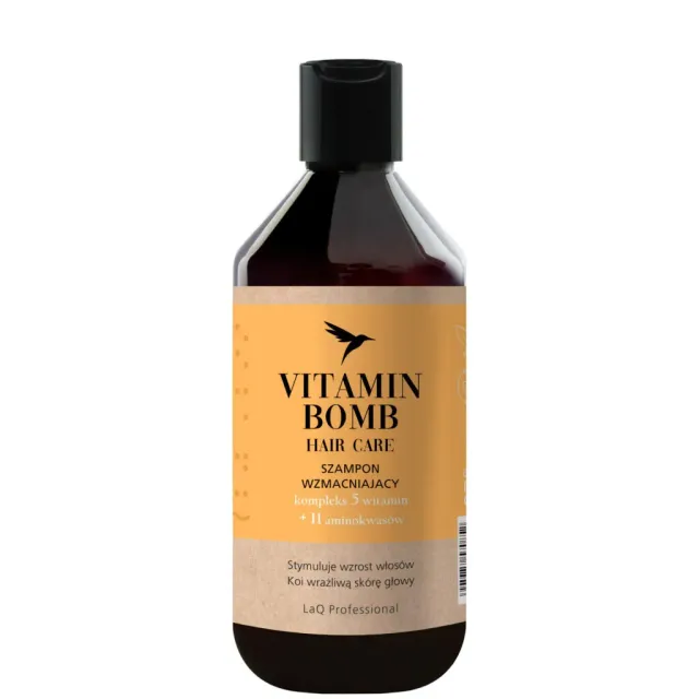LaQ Vitamin Bomb shampooing fortifiant 300 ml anti-chute