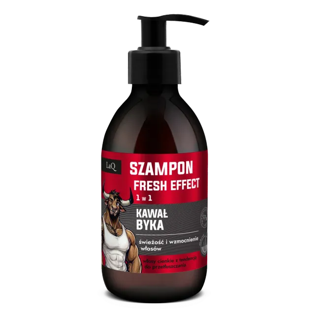 LaQ Kawal Byka Fresh Effect shampoing homme 300 ml