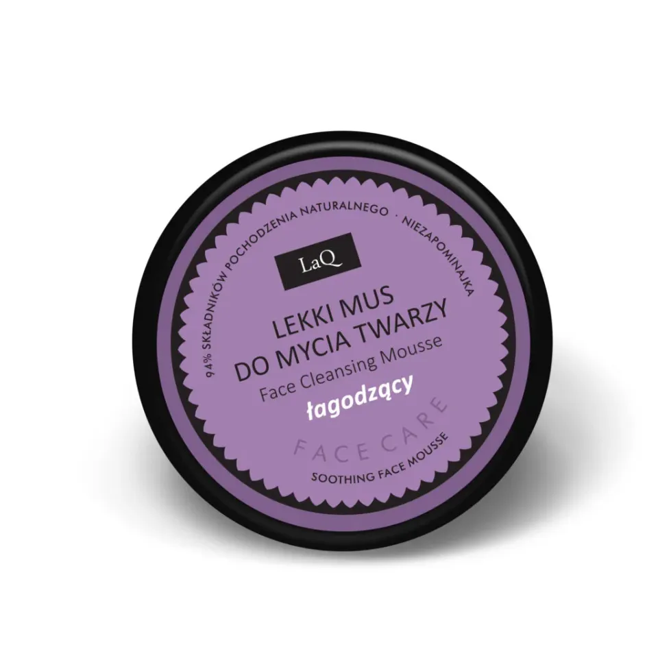 LaQ Forget-me-not mousse nettoyante visage 40 g apaisante