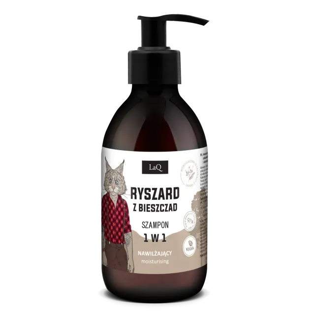 LaQ Lynx Ryszard shampooing homme 300 ml tabac