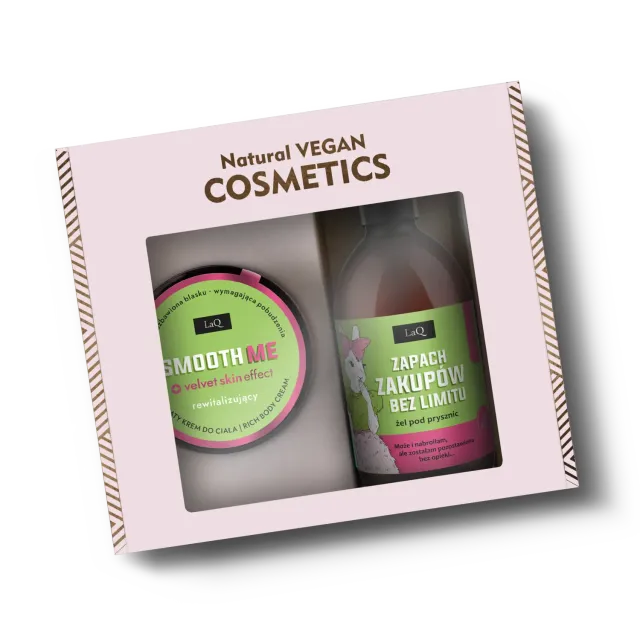 LaQ Gel De La Krem Kiwi Vinogrona coffret gel douche fruity