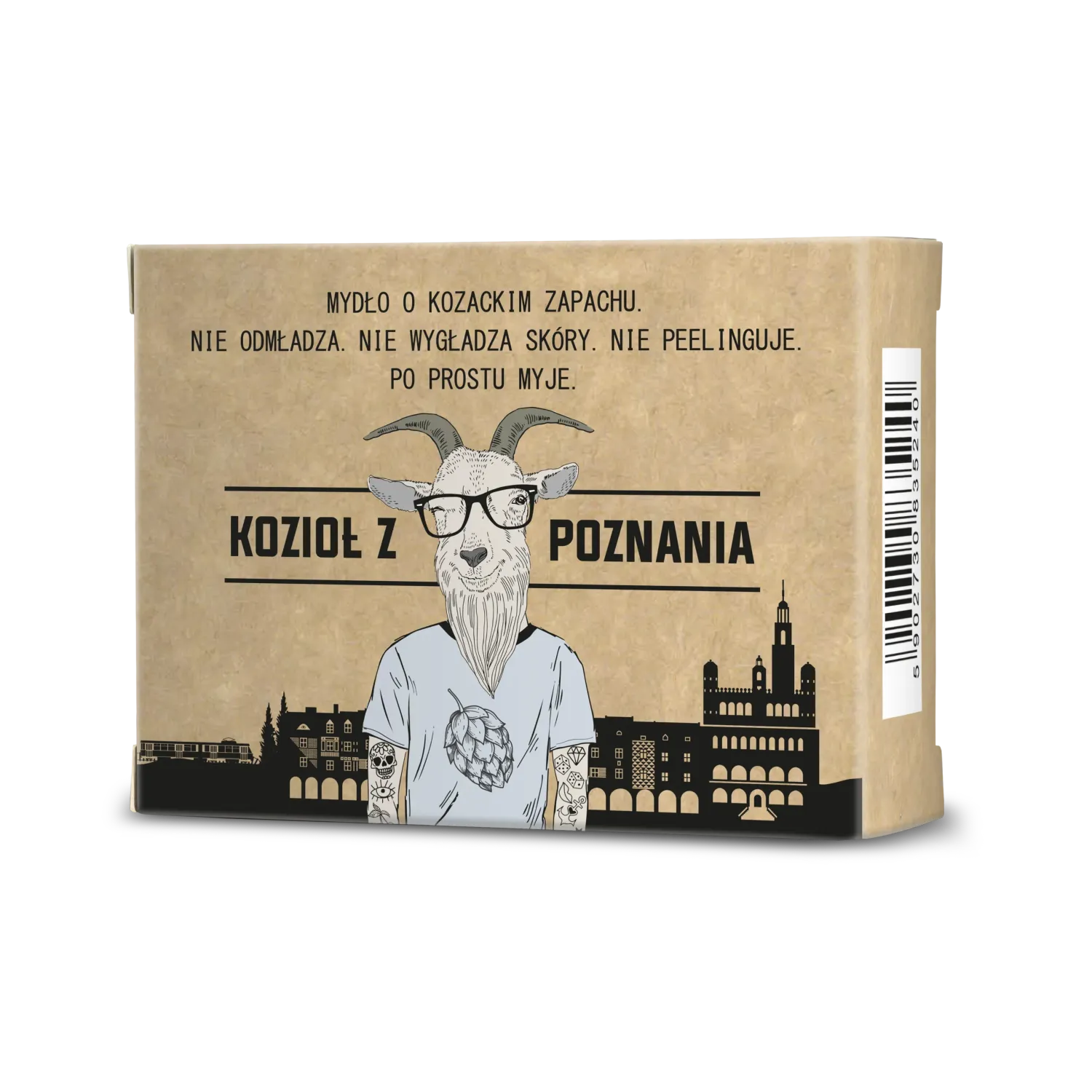 LaQ Koziol coffret homme gel + shampoing + barbe + savon