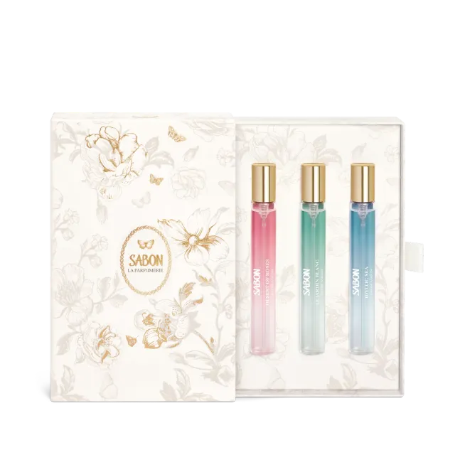 Sabon coffret découverte eau de parfum 3x8 ml floral
