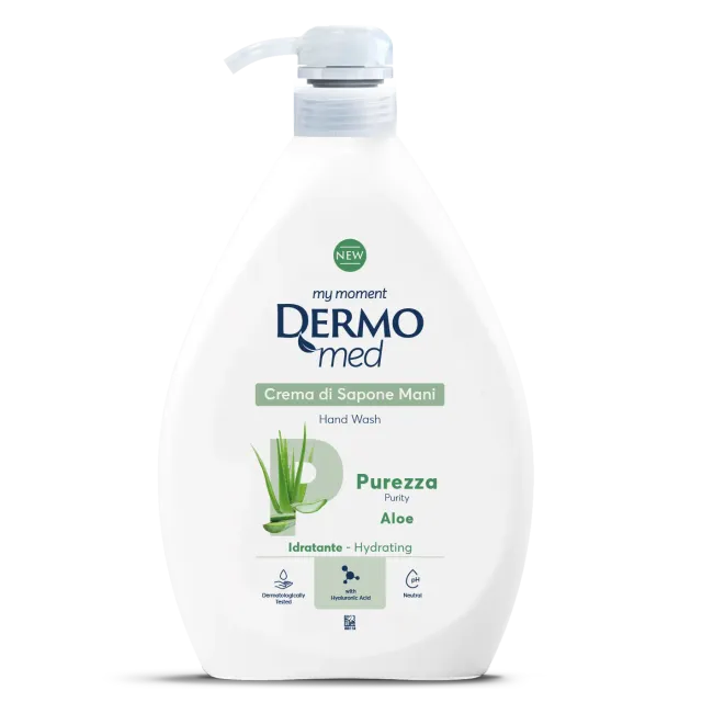Dermomed Purezza savon liquide mains aloé hydratant