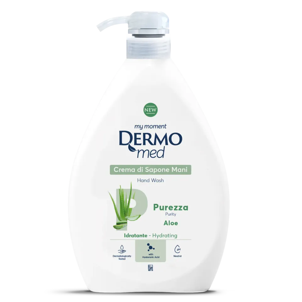 Dermomed Purezza savon liquide mains aloé hydratant